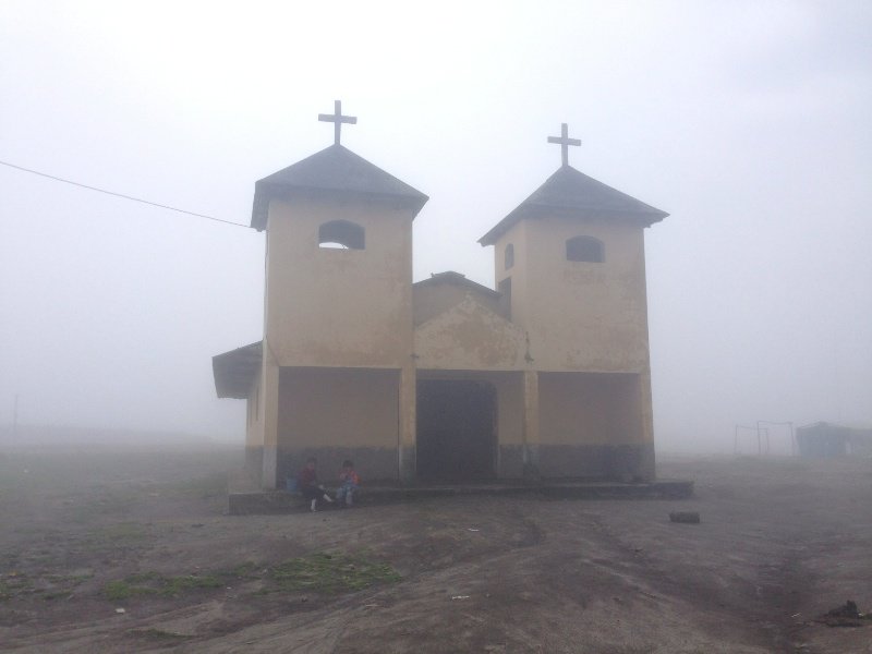 A church we passed on the trek
