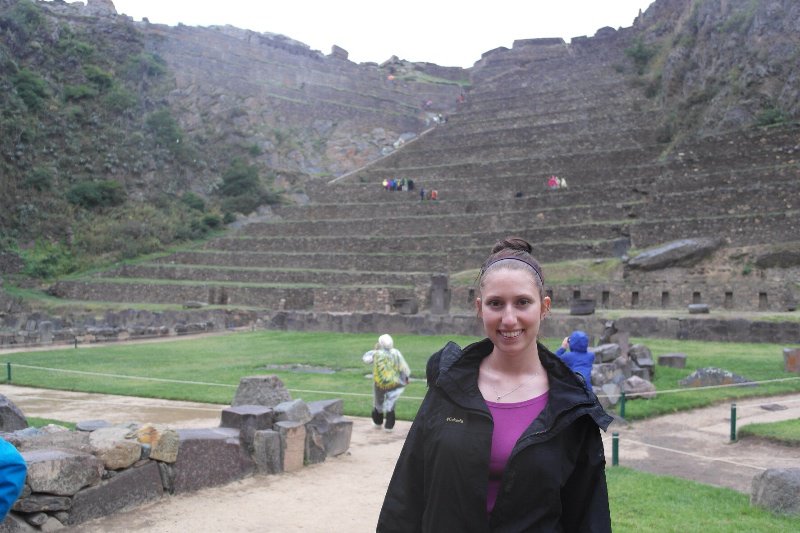 Me at the ruins at Ollantaytambo