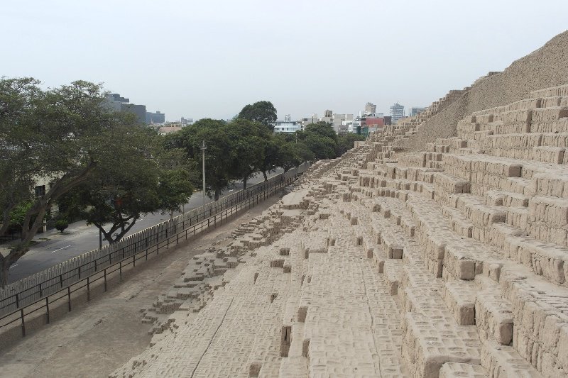The pre inca archaeological site
