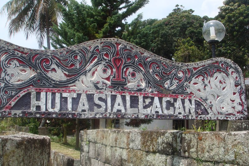 Entrance ruines kingdom Siallagan