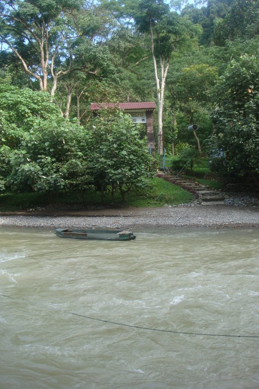 Boat to cross the river