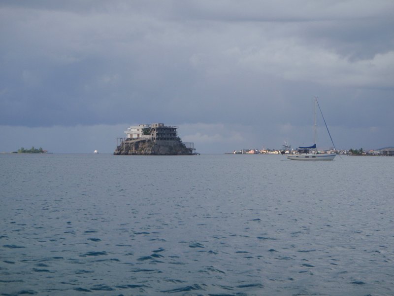 hotel sur une île