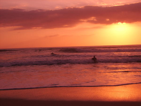 Kuta Beach sunset