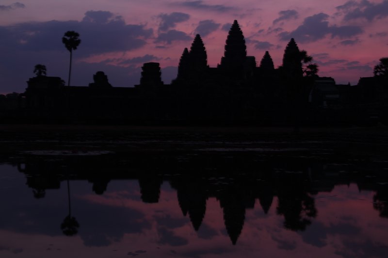 Angkor im Morgengrauen