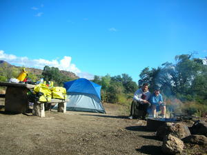 Camping at Oak Flats