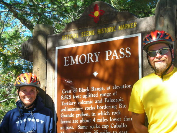 Emory Pass!  8,200 feet!