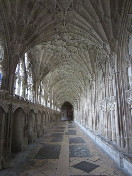 Cloisters at Gloucester Cathedral