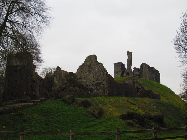 norman castle in okehampton