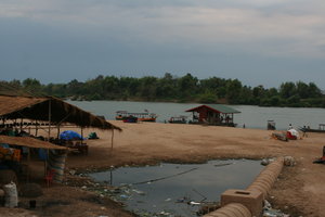 The mainland before boating to Don Khon