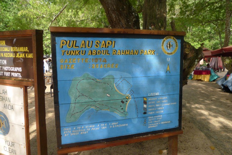 Sapi Island trail