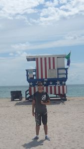 Funky lifeguard hut!