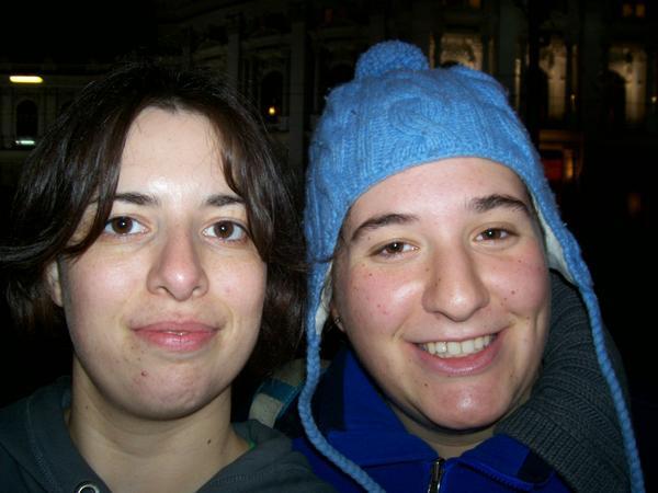 me and Diane at the Christmas market
