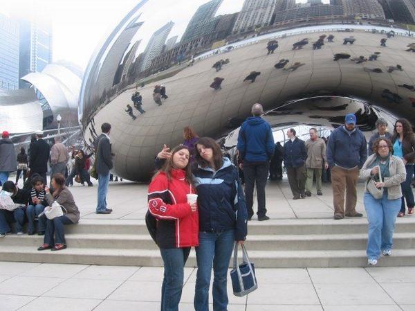 "The Bean"... it's such a cool sculpture