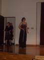 me, my accompanist Becky, and her page-turner Suzanne, stepping onto the stage of fear...