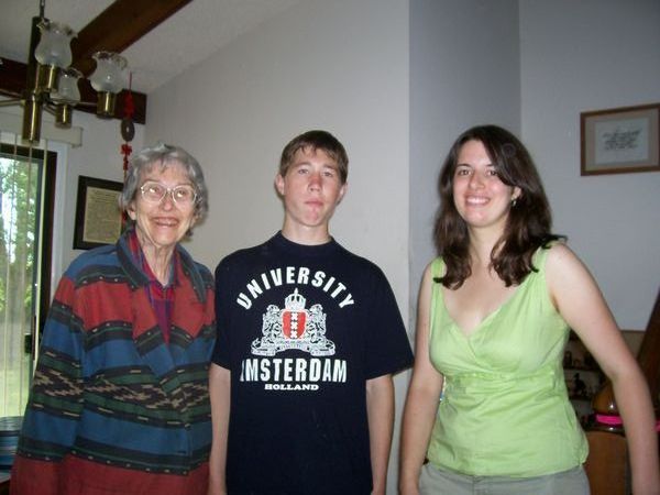Grandmama, Max, and me