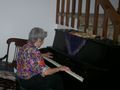 Grandmama finally has a chance to play her piano at her new house.