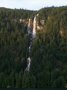 A 1400-foot high waterfall