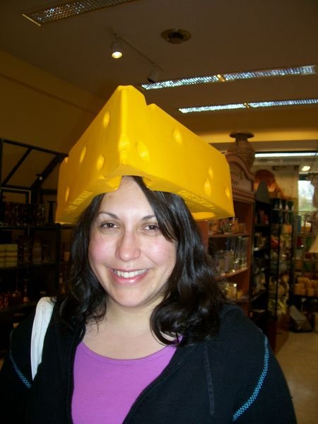 The obligatory cheesehat.