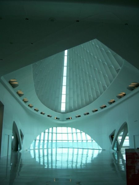 Inside the art museum