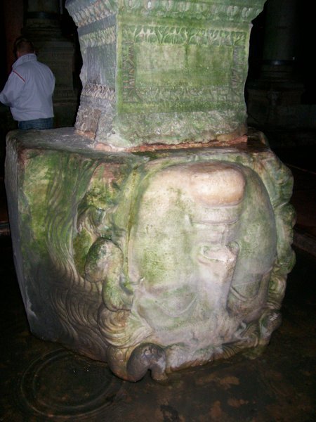 Medusa's head (in the cistern)