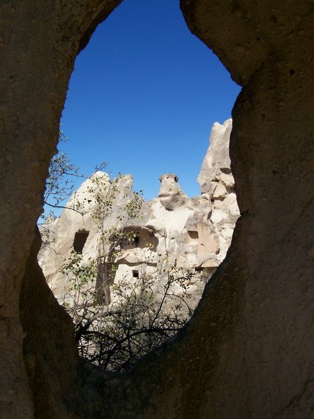 a cave's window