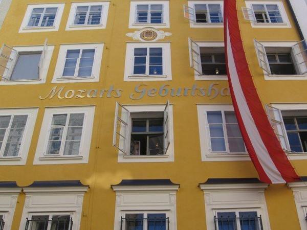 Mozart's birthhouse