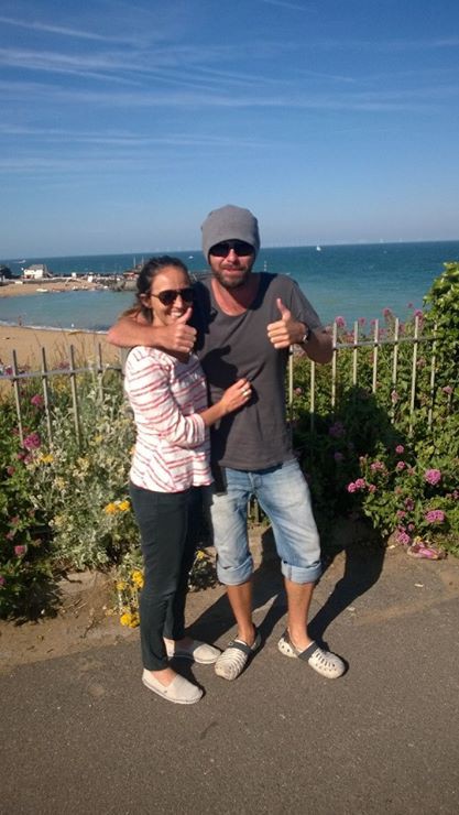 Casey and i in Broadstairs
