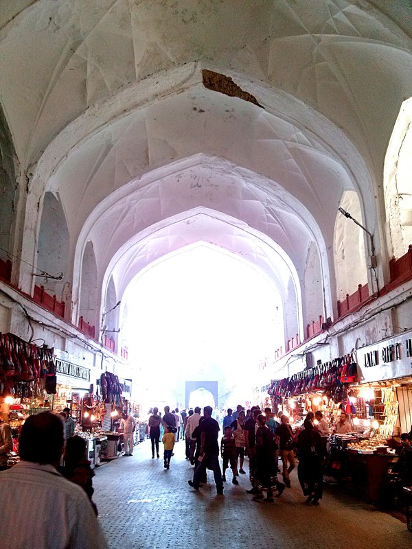 Inside Delhi fort