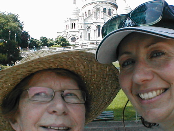 Mum and Me at Sacre Coeur