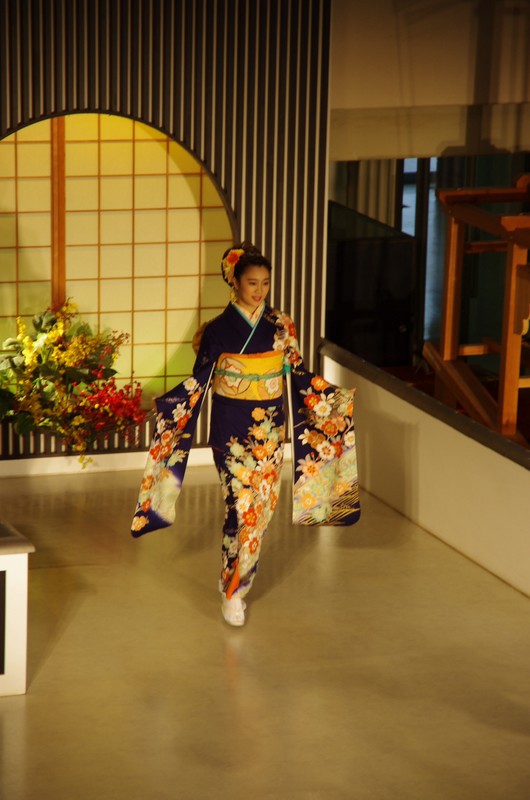 Kimono-  Modenschau