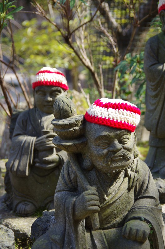 Die. Buddhas auf Miyajima Island