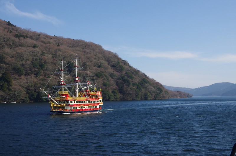 Boot auf dem Ashi-See