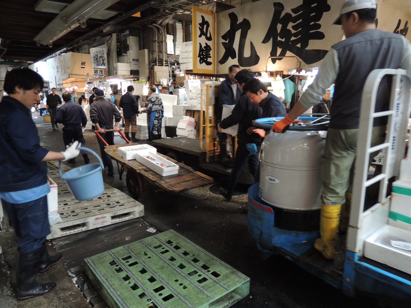 Tsukiji- Fischmarkt