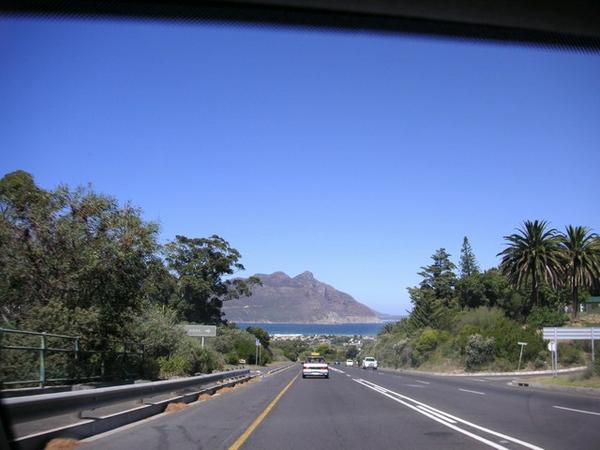 Driving out to the Cape of good hope