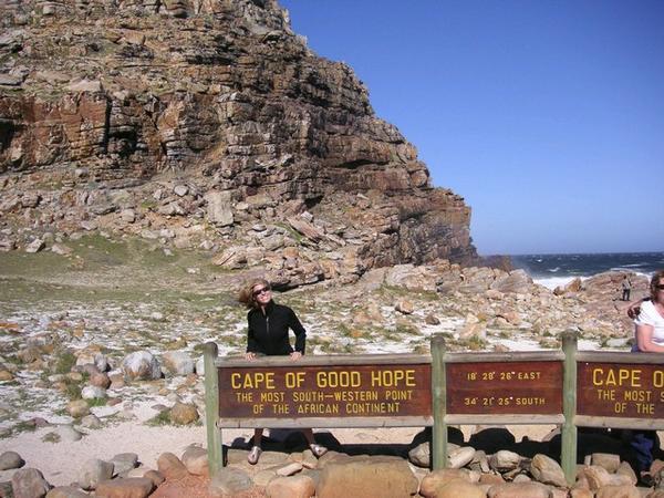 i am at the cape point!