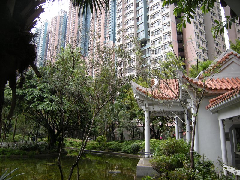 Chinese garden Hong Kong