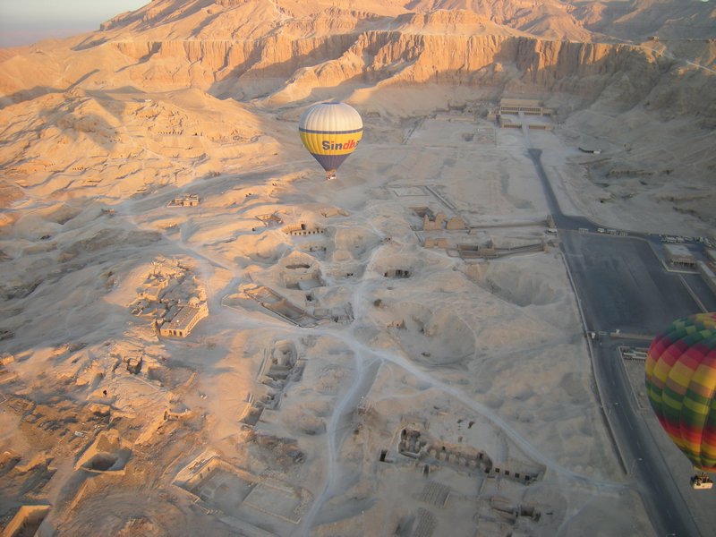 high over Egypt