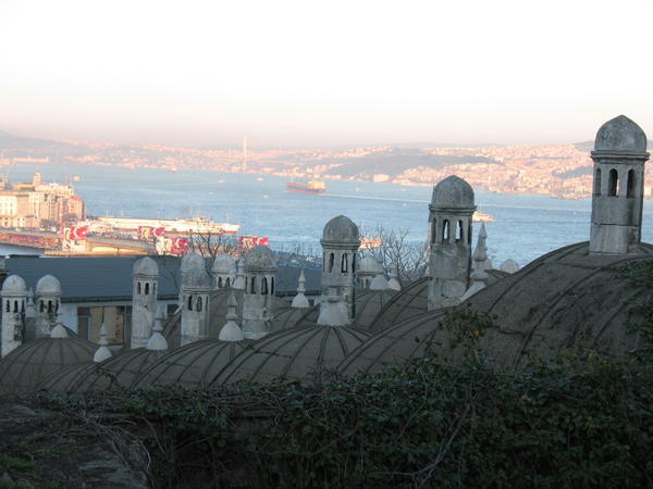 Rooftops over Bosphorus