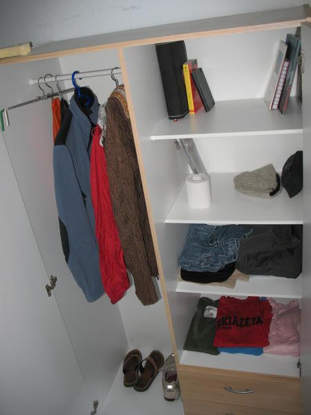 My fully loaded closet