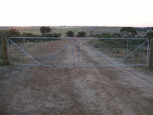 Gates to the farm