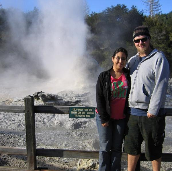 Us at the Geyser Explosion!