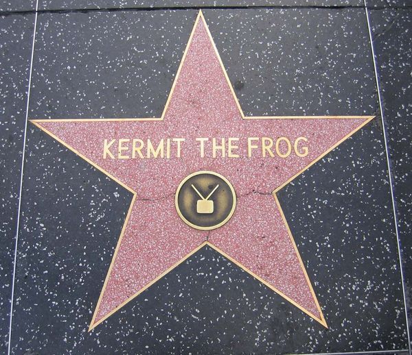 The Walk of Fame....