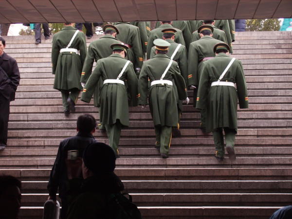 Guards at Tienamen Square