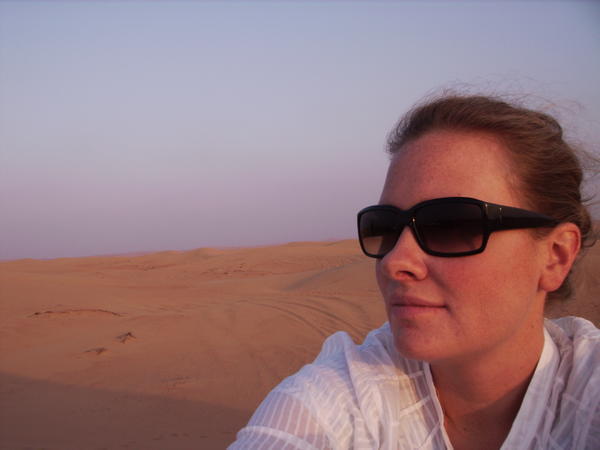 Me in the Arabian Desert