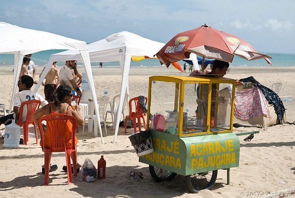 beach vendors galore