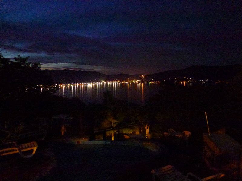 Florianopolis hostel view @ night