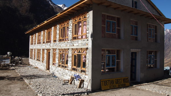 The guest house at Langtang