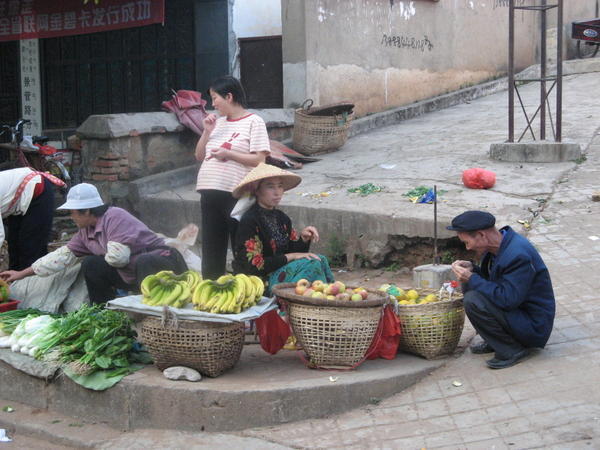 Markt in Menghai