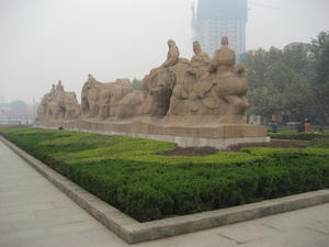 The Silk Road Monument of Xi'an 