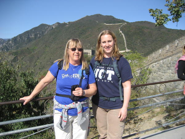 Me and Mum at The Great Wall